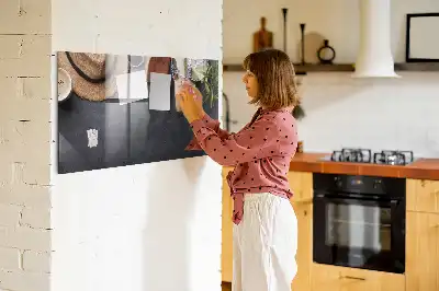 Magnetická popisovací tabule s motivem dovolené