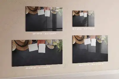 Magnetická popisovací tabule s motivem dovolené