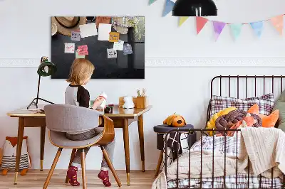 Magnetická popisovací tabule s motivem dovolené