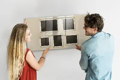 Magnetická kreslicí tabule v retro rámečku