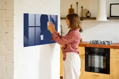 Magnetická popisovací tabule v modré barvě