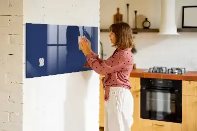 Magnetická popisovací tabule v modré barvě