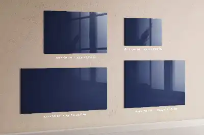 Magnetická popisovací tabule v modré barvě