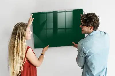 Magnetická kreslicí tabule lahvově zelená