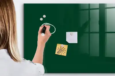 Magnetická kreslicí tabule lahvově zelená