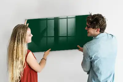 Magnetická kreslicí tabule lahvově zelená