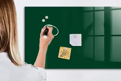 Magnetická kreslicí tabule lahvově zelená