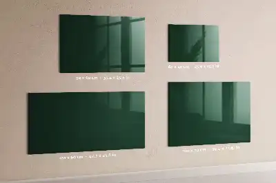Magnetická kreslicí tabule lahvově zelená