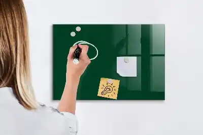 Magnetická kreslicí tabule lahvově zelená
