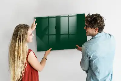 Magnetická kreslicí tabule lahvově zelená