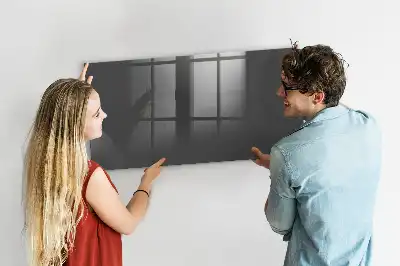 Magnetická popisovací tabule šedá