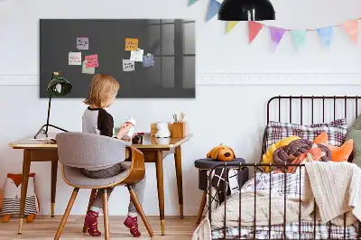 Magnetická popisovací tabule šedá