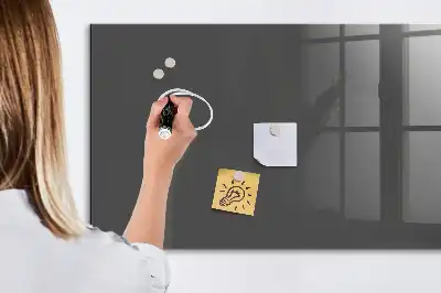 Magnetická popisovací tabule šedá