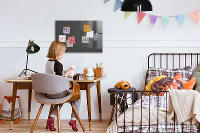 Magnetická popisovací tabule šedá