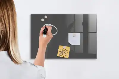 Magnetická popisovací tabule šedá
