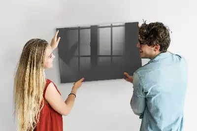 Magnetická popisovací tabule šedá