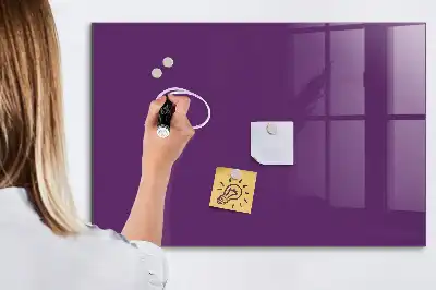 Magnetická tabule na kreslení fialová