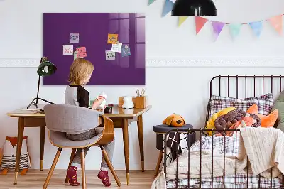Magnetická tabule na kreslení fialová