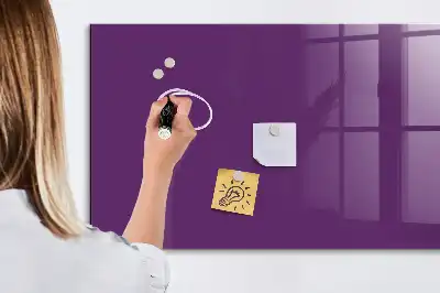 Magnetická tabule na kreslení fialová