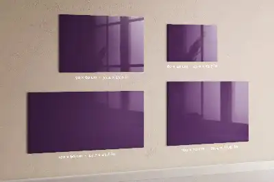 Magnetická tabule na kreslení fialová