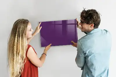 Magnetická tabule na kreslení fialová
