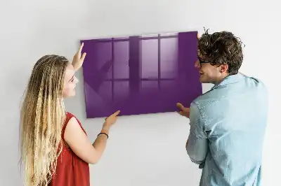 Magnetická tabule na kreslení fialová