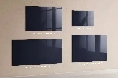 Magnetická popisovací tabule v tmavě modré barvě