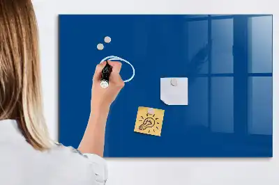 Magnetická tabule na kreslení v tmavě modré barvě