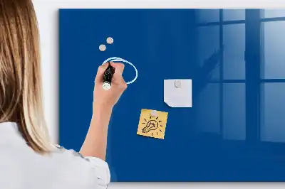 Magnetická tabule na kreslení v tmavě modré barvě