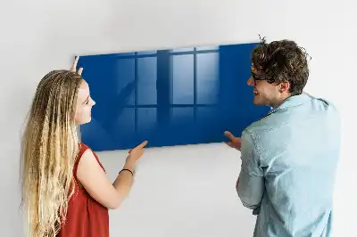Magnetická tabule na kreslení v tmavě modré barvě