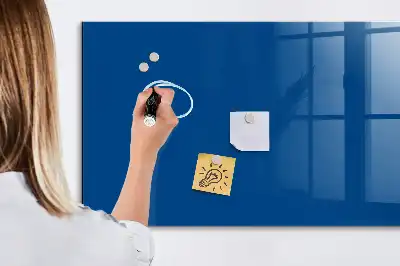 Magnetická tabule na kreslení v tmavě modré barvě