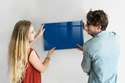 Magnetická tabule na kreslení v tmavě modré barvě