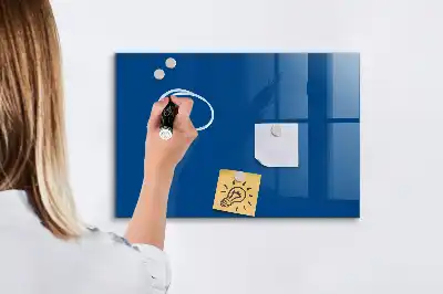 Magnetická tabule na kreslení v tmavě modré barvě