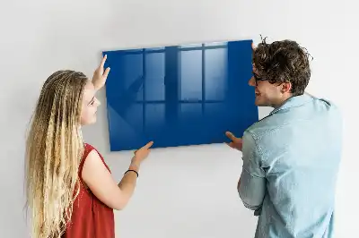 Magnetická tabule na kreslení v tmavě modré barvě