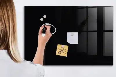 Magnetická tabule na kreslení černé provedení