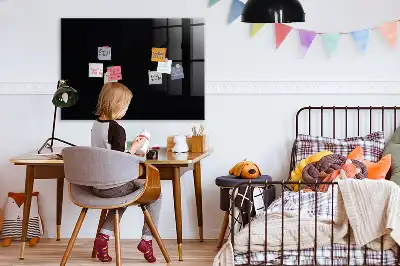 Magnetická tabule na kreslení černé provedení
