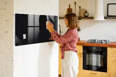 Magnetická tabule na kreslení černé provedení