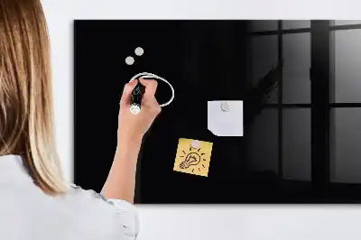 Magnetická tabule na kreslení černé provedení