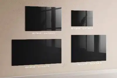 Magnetická tabule na kreslení černé provedení