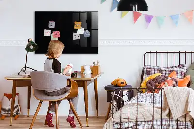 Magnetická tabule na kreslení černé provedení