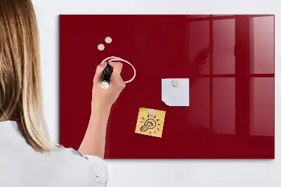 Magnetická popisovací tabule vínová barva