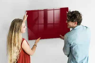 Magnetická popisovací tabule vínová barva