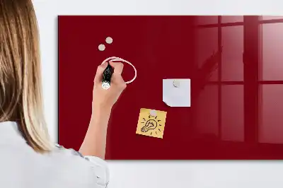 Magnetická popisovací tabule vínová barva