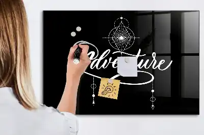 Magnetická tabule na kreslení v motivu Dobrodružství