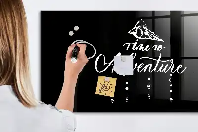 Magnetická tabule na kreslení v provedení Dobrodružství