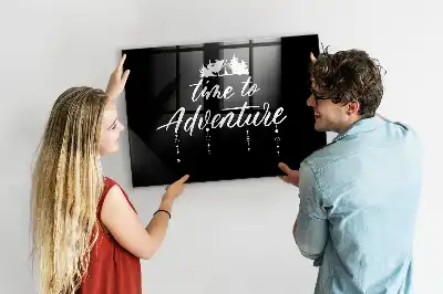 Magnetická popisovací tabule motiv Čas na dobrodružství