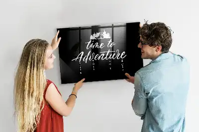 Magnetická popisovací tabule motiv Čas na dobrodružství