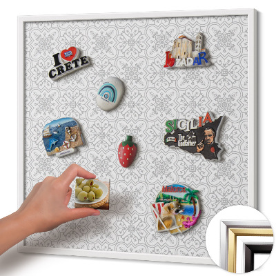 Magnetická tabule na magnety Pravidelný vzor ornamentů