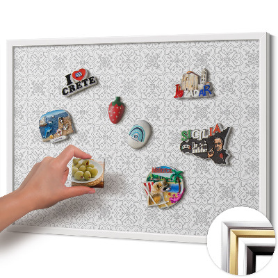 Magnetická tabule na magnety Pravidelný vzor ornamentů