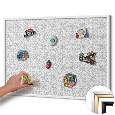 Magnetická tabule na magnety Pravidelný vzor ornamentů